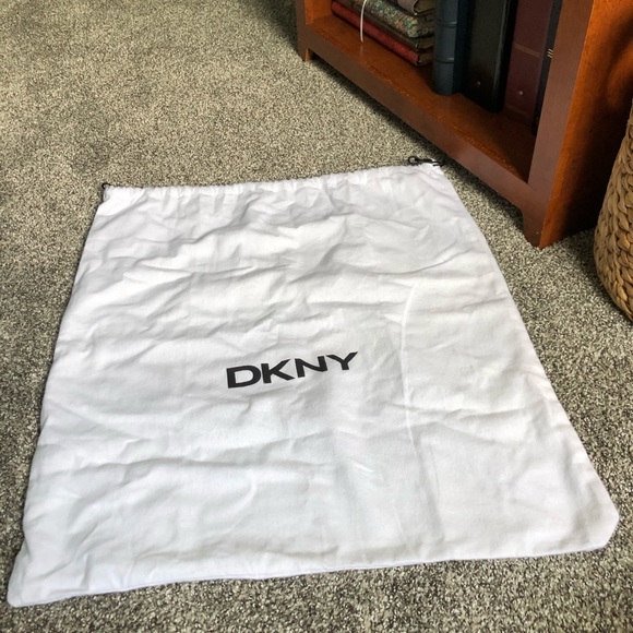 Vintage Donna Karan DKNY Quilted Leather Tote Bag - Picture 6 of 8